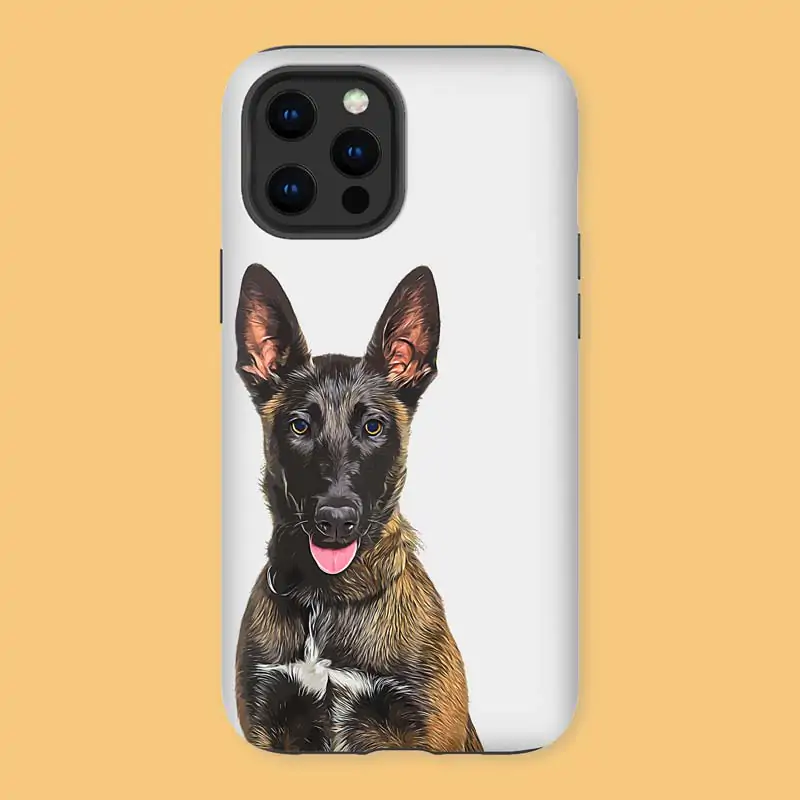 Furiendship funda personalizada para teléfono con foto de perro